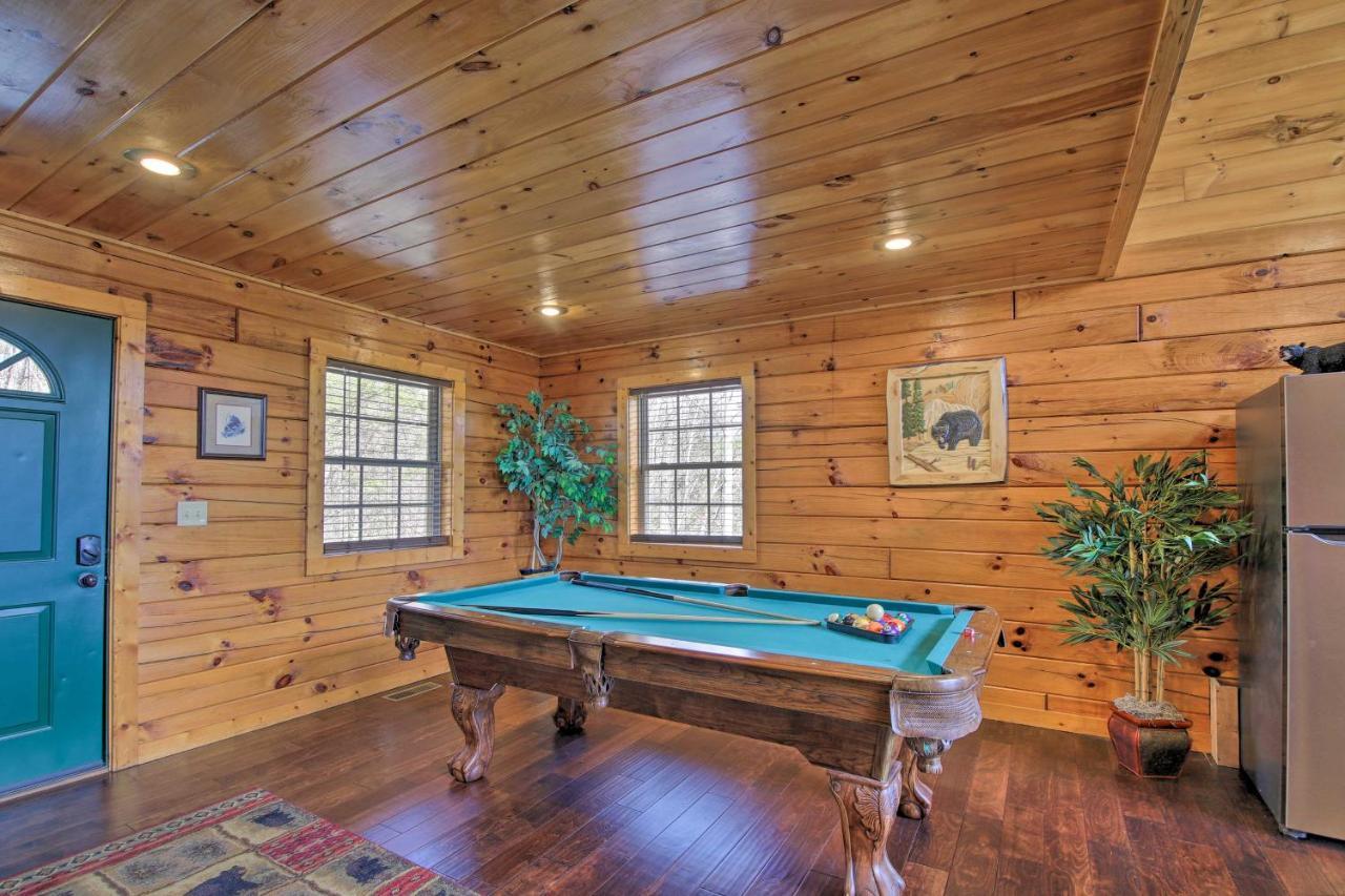 Gatlinburg Cabin With Pool Table And Hot Tub! מראה חיצוני תמונה