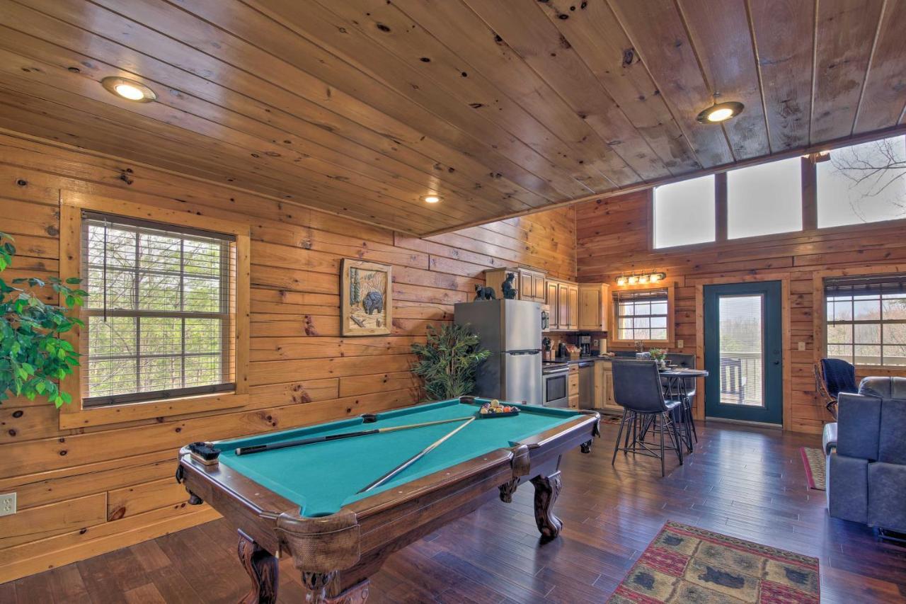 Gatlinburg Cabin With Pool Table And Hot Tub! מראה חיצוני תמונה