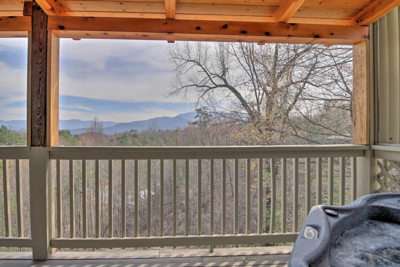 Gatlinburg Cabin With Pool Table And Hot Tub! מראה חיצוני תמונה