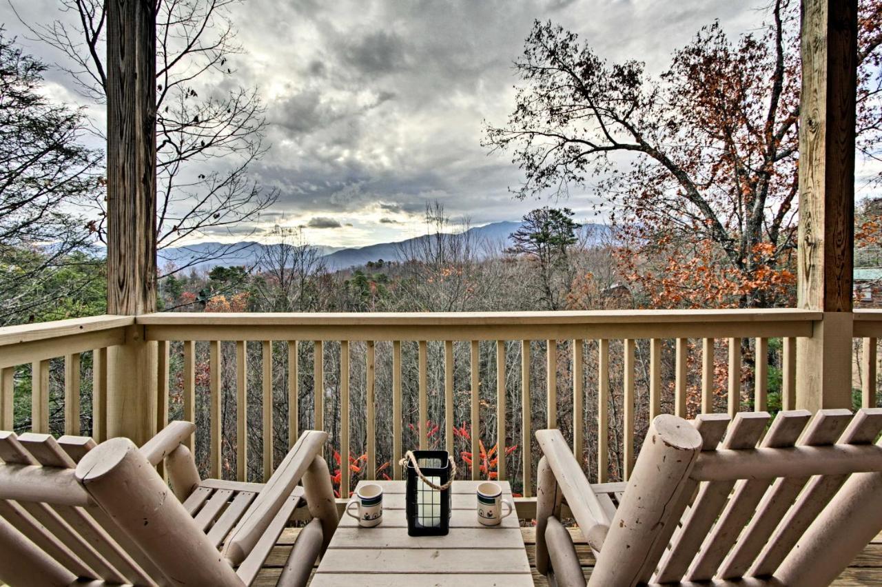 Gatlinburg Cabin With Pool Table And Hot Tub! מראה חיצוני תמונה